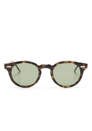 Thom Browne Eyewear tortoiseshell round-frame sunglasses