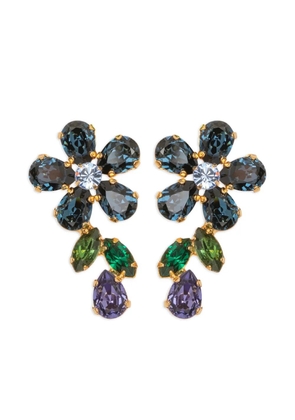 Jennifer Behr Odelia flower-drop earrings - Gold