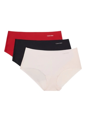 Calvin Klein Underwear logo-print briefs (pack of three) - Neutrals
