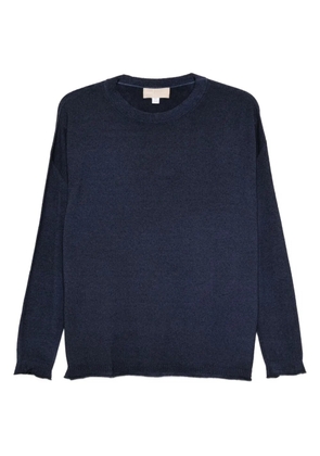 120% Lino fine-knit jumper - Blue
