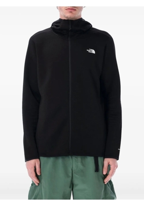 The North Face knitted hooded jacket - Black