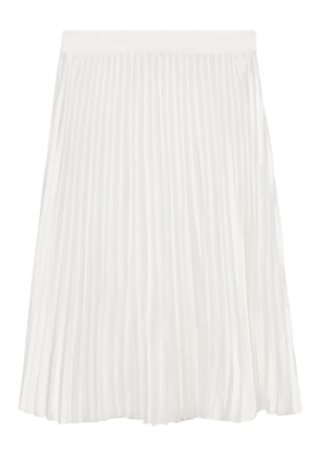 Lacoste logo-embroidered skirt - White