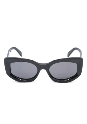 Celine Pre-Owned 20s geometric-frame sunglasses - Black
