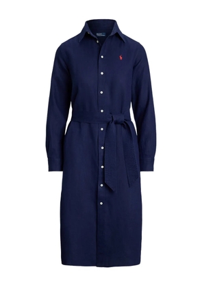 Polo Ralph Lauren button-down belted shirtdress - Blue