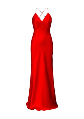 IL VOLO Muse sleeveless maxi dress - Red