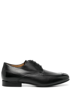 Bally panelled leather derby shoes - Black