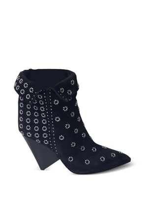 Isabel Marant Vintage Lakky eyelet boots - Black