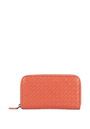 Bottega Veneta Pre-Owned leather wallet - Orange