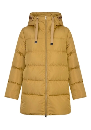 LIU JO quilted bejewelled embroidery jacket - Yellow