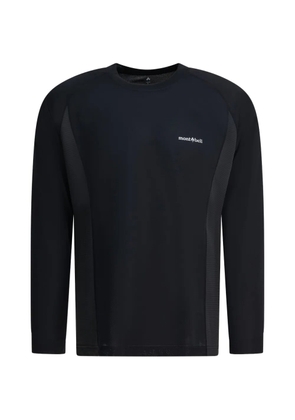 Montbell long-sleeve panelled T-shirt - Black