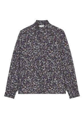 Marc O'Polo floral-print button-up shirt - Blue