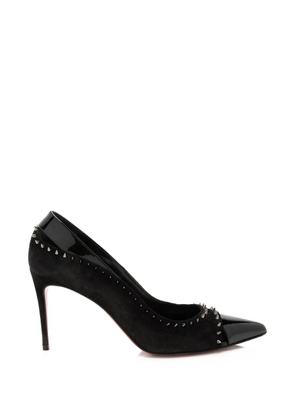 Christian Louboutin Pre-Owned Duvette Spikes pointed pumps - Black