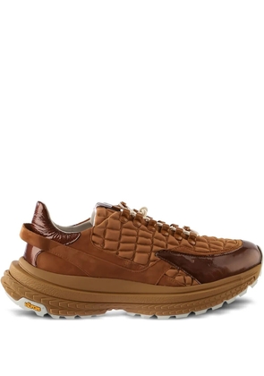 Hogl Zac quilted leather sneakers - Brown