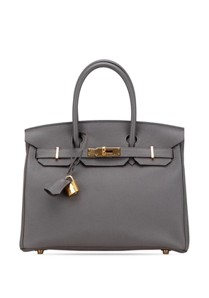 Hermès Pre-Owned 2017 Togo Birkin Retourne 30 handbag - Grey