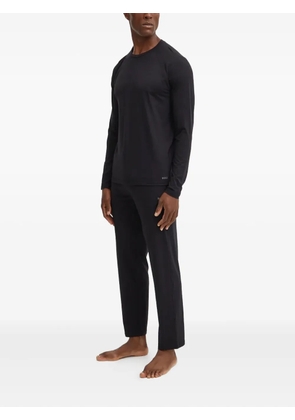 BOSS raglan-sleeve pajamas - Black