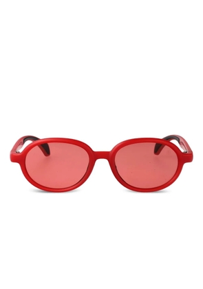 Moncler Eyewear Caprice round-frame sunglasses - Red