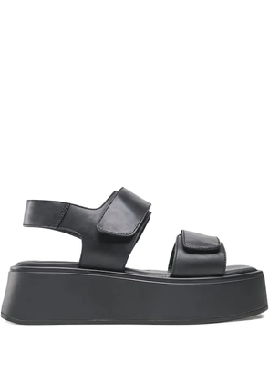 VAGABOND 50mm Courtney double-strap platform sandals - Black