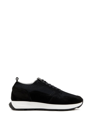 Barrett lace-up panelled sneakers - Black