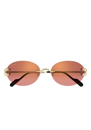 Cartier Eyewear round-frame sunglasses - Gold