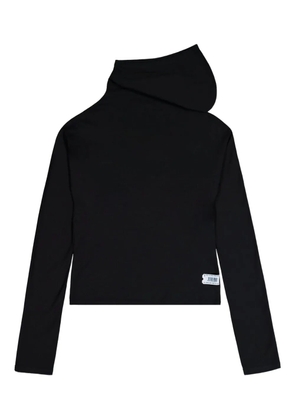PROTOTYPES logo-print hoodie - Black