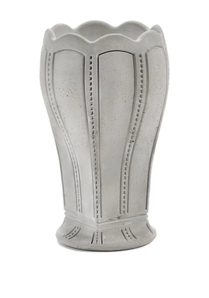 Serax Josephine scalloped-detail vase - Grey