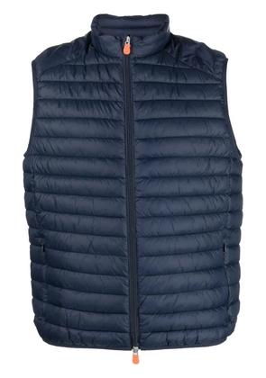Save The Duck vegan padded gilet - Blue