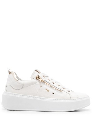 NeroGiardini leather low-top sneakers - White