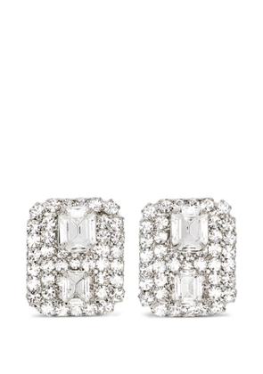 Jennifer Behr crystal-embellished earrings - Silver