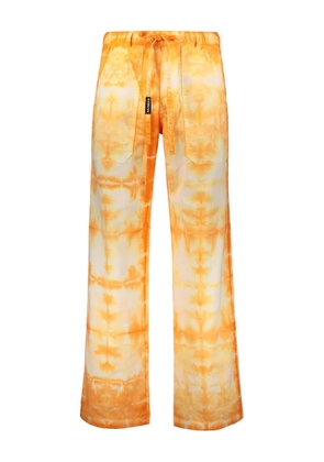 Nahmias tie-dye print trousers - Orange
