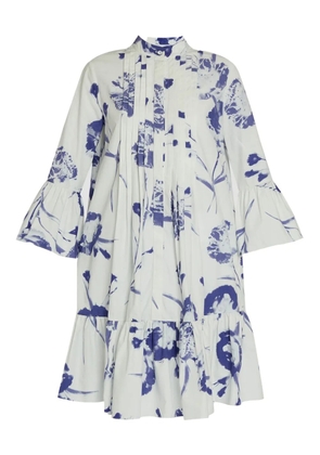 ERDEM floral-print midi dress - White