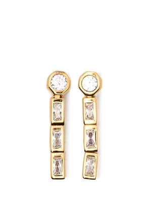 Missoma x Lucy Williams tennis drop earrings - Gold