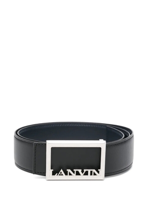Lanvin Lanvin Signature leather belt - Black
