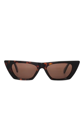 ANINE BING Pierre tortoiseshell cat-eye sunglasses - Brown