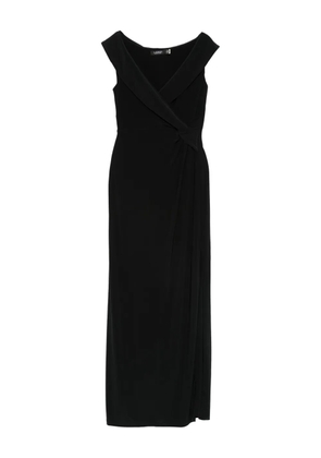 Lauren Ralph Lauren crossover knot dress - Black