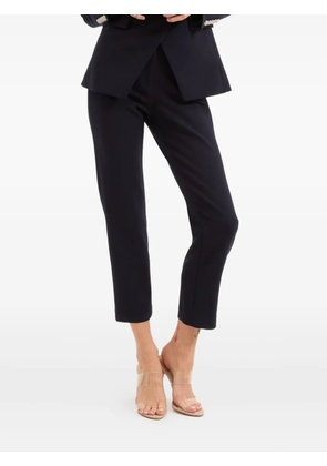 Veronica Beard button-detailed pocket trousers - Blue