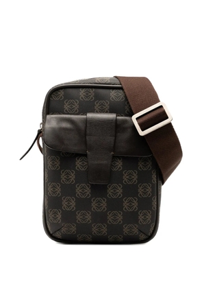 Loewe Pre-Owned 2006 Anagram Coated Canvas crossbody bag - Brown