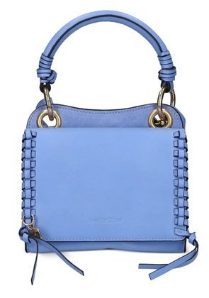 See by Chloé Tilda braided-detail top-handle bag - Blue
