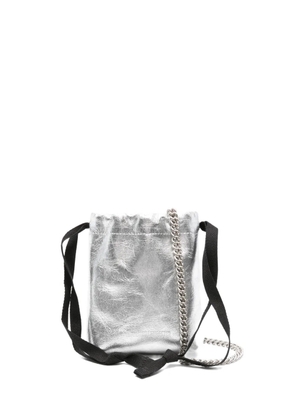 Ann Demeulemeester Gael drawstring chain mini bag - Grey