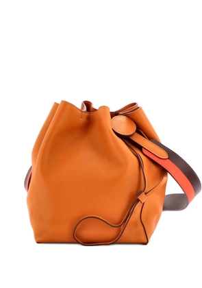Hermès Pre-Owned Licol Bag Evercolor 17 bucket bag - Brown