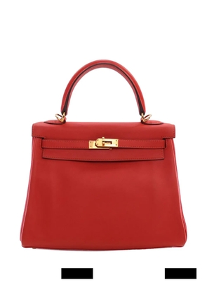 Hermès Pre-Owned 2015 Swift Kelly II Retourne 25 satchel - Red