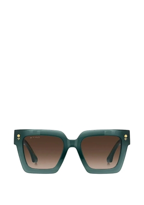 ETRO square sunglasses - Green