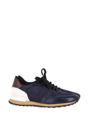 Valentino Garavani Pre-Owned Rockrunner studded sneakers - Blue
