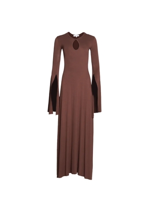 AXEL 113 Dawn cut-out dress - Brown