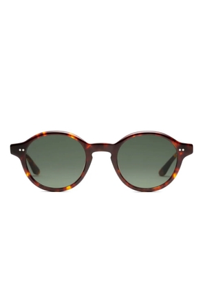 Peter And May round-frame tortoise sunglasses - Brown