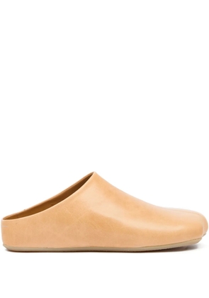 MM6 Maison Margiela square-toe slippers - Neutrals