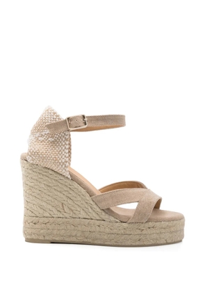 Castañer Bruna wedge espadrilles - Neutrals