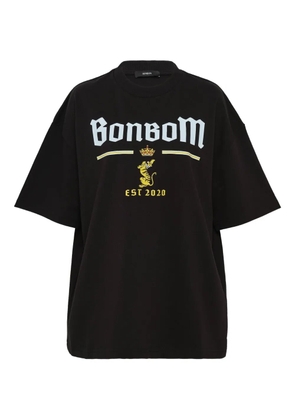 BONBOM logo-print T-shirt - Black