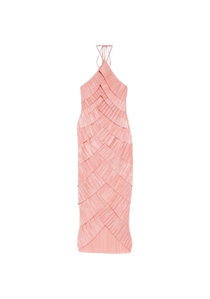 Cult Gaia Patrizia pleated midi dress - Pink