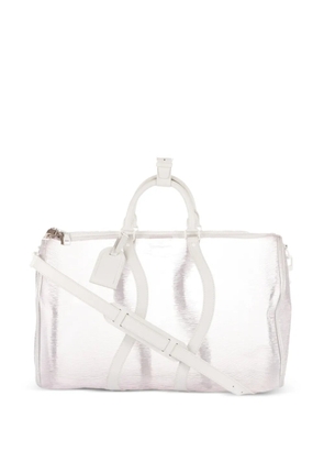 Louis Vuitton Pre-Owned 50 Ltd. Ed. Keepall Wavy bag - White