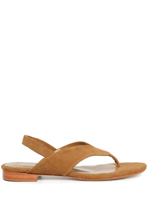 Sarah Chofakian Carper sandals - Brown